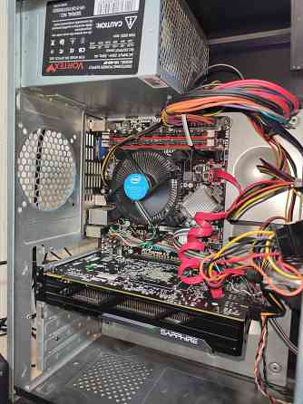 Игровой компьютер Core i5/8GB/SSD/R9 370 4GB + 20 дюймовый монитор Алматы