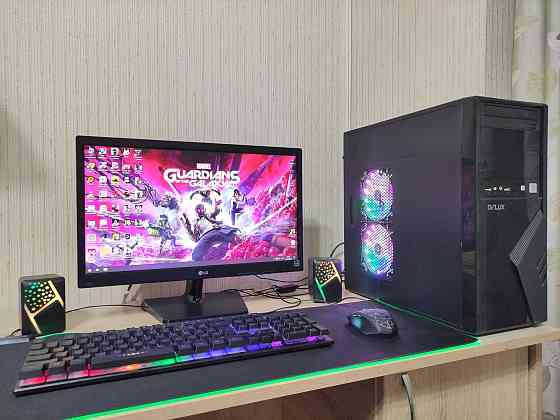 Игровой компьютер Core i5/8GB/SSD/R9 370 4GB + 20 дюймовый монитор Алматы