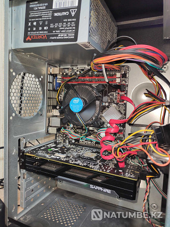 Игровой компьютер Core i5/8GB/SSD/R9 370 4GB + 20 дюймовый монитор Алматы - изображение 5