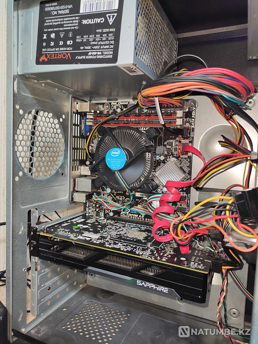 Игровой компьютер Core i5/8GB/SSD/R9 370 4GB + 20 дюймовый монитор Алматы - изображение 5