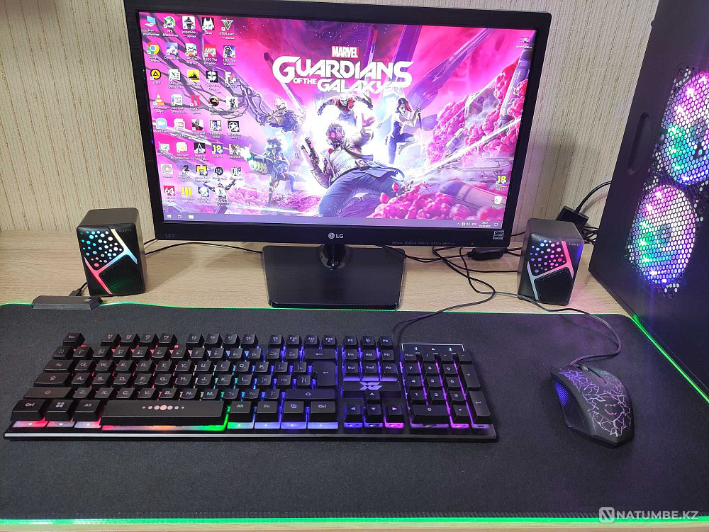 Игровой компьютер Core i5/8GB/SSD/R9 370 4GB + 20 дюймовый монитор Алматы - изображение 3