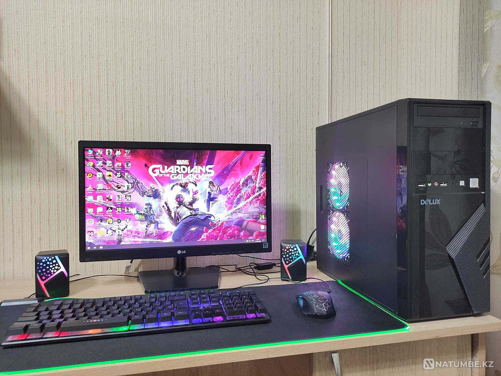 Игровой компьютер Core i5/8GB/SSD/R9 370 4GB + 20 дюймовый монитор Алматы - изображение 2