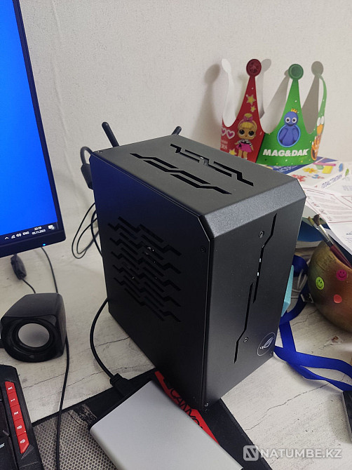 Продам мощный игровой мини itx ПК 10400/16/3060 Алматы - изображение 2