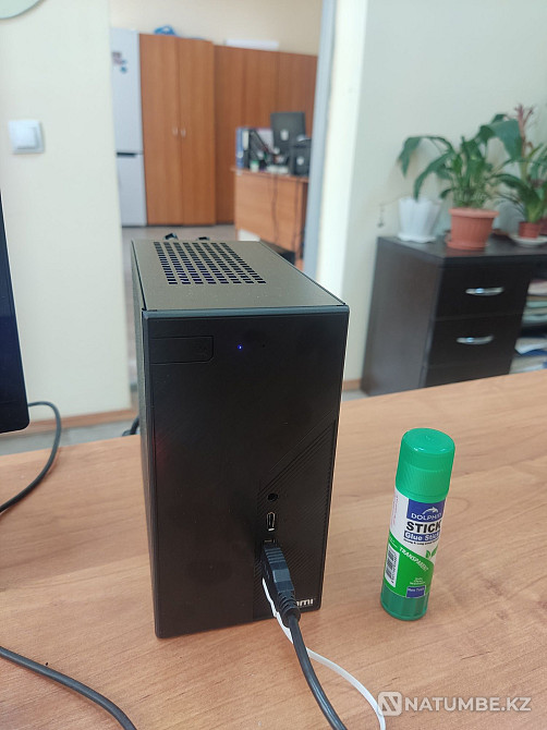 Продам офисный мини ПК asrock deskmini x300; 5600g; 32 gb; SSD 512; 12 Алматы - изображение 1