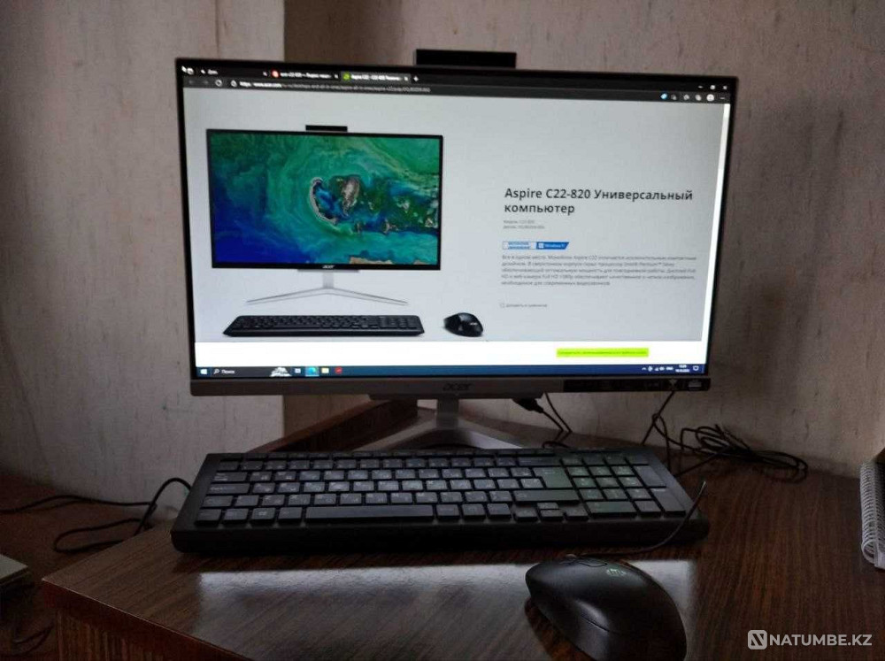 Моноблок Acer Aspire C22-860 Алматы - изображение 1