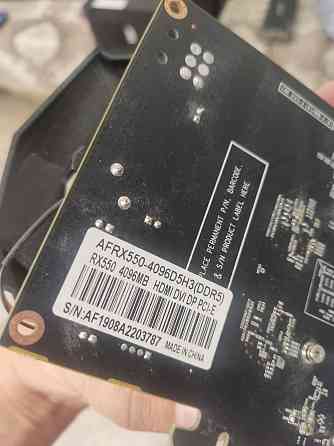 Комплект Асус н310/9400f/16gb/afox rx550 Алматы