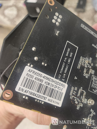 Комплект Асус н310/9400f/16gb/afox rx550 Алматы - изображение 2