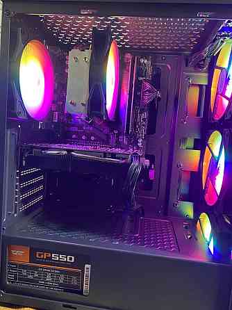 Игровой процессор RYZEN 3 2200G/GTX1060/16GB/550W Алматы