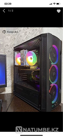 НОВЫЙ! Игровой компьютер|RYZEN 5/GTX 1070 8Gb/16GB/500W Алматы - изображение 1