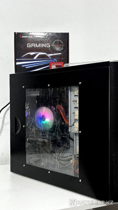 Игровой компьютер i5 7400+Rx 550 4gb+16gb Алматы - изображение 1