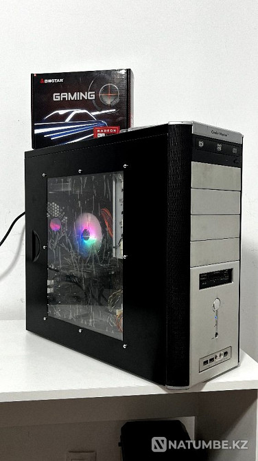 Игровой компьютер i5 7400+Rx 550 4gb+16gb Алматы - изображение 3