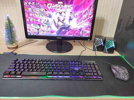 Игровой компьютер Core i3/8GB/HDD/GTS 450+ 19 дюйм монитор/ЦЕНА ЗА ВСЁ Алматы
