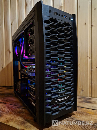 Игровой ПК/ Ryzen 5 4500/ 16gb ddr4/ r9 295x2 8gb /b450 Алматы - изображение 1