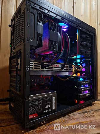 Игровой ПК/ Ryzen 5 4500/ 16gb ddr4/ r9 295x2 8gb /b450 Алматы - изображение 7