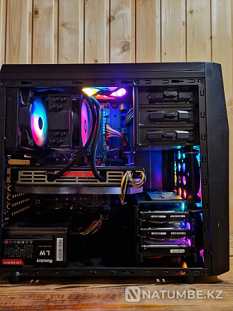 Игровой ПК/ Ryzen 5 4500/ 16gb ddr4/ r9 295x2 8gb /b450 Алматы - изображение 4