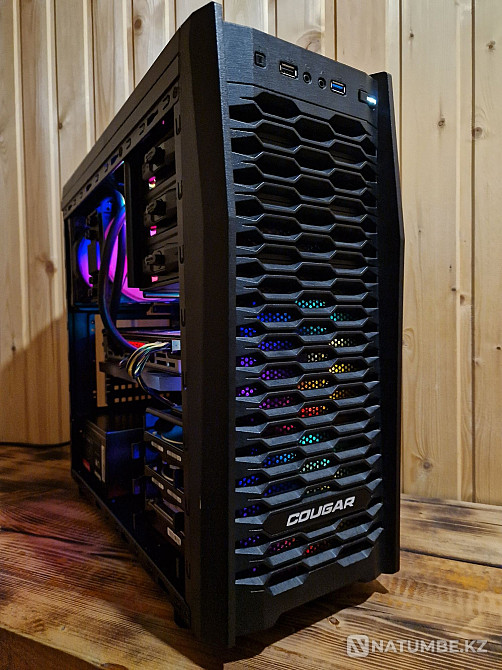 Игровой ПК/ Ryzen 5 4500/ 16gb ddr4/ r9 295x2 8gb /b450 Алматы - изображение 1