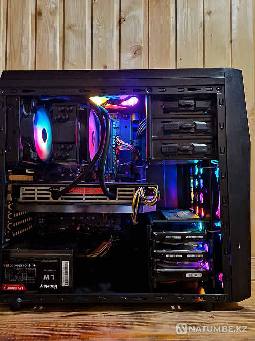 Игровой ПК/ Ryzen 5 4500/ 16gb ddr4/ r9 295x2 8gb /b450 Алматы - изображение 4