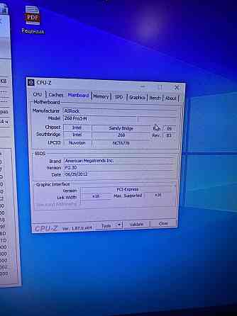 Компьютер i7 2600k; 1060 со столом и монитором Алматы