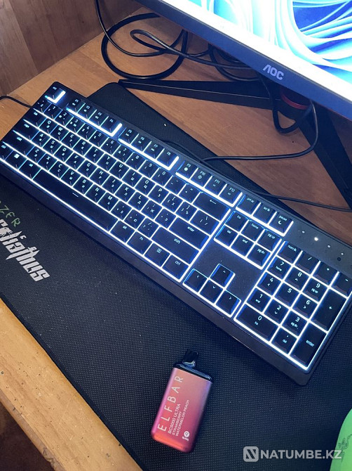 Игровой компьютер с монитором 165hz; полный комплект девайсов Алматы - изображение 4