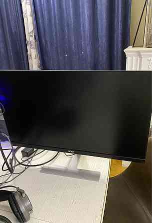 Игровой компьютер и монитор. видео карта gtx 1050; процессор i7 3770; Алматы