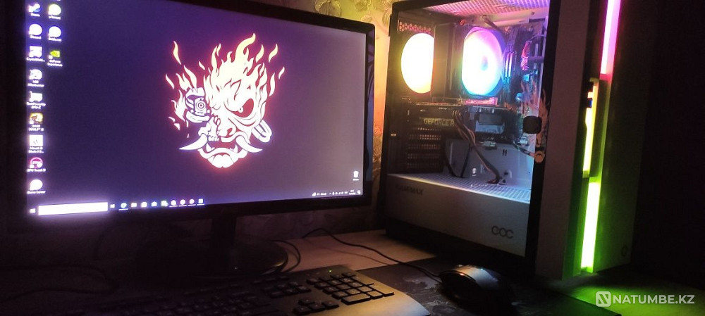Игровой ПК - Intel core i3 12100f; RTX 3060 12Gb; 16Gb RAM Алматы - изображение 1