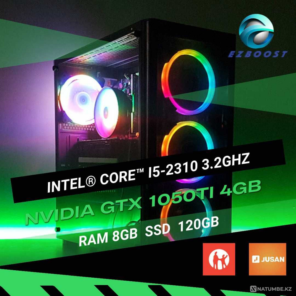 Блок системный игровой i5(компьютер; Усть-Каменогорск) Алматы - изображение 1