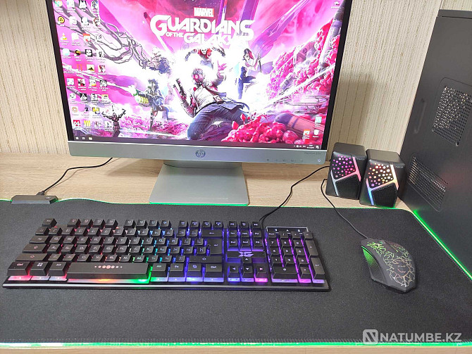 Игровой компьютер Core i5/8GB/SSD/HDD/GTX 1060+ 22 HP Pavilion монитор Алматы - изображение 3