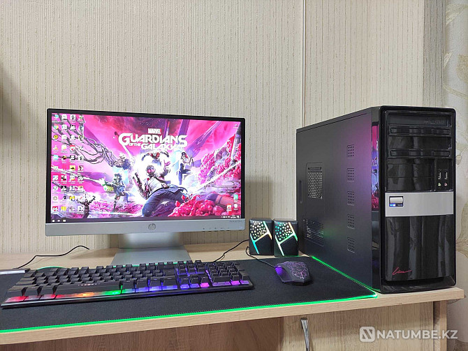 Игровой компьютер Core i5/8GB/SSD/HDD/GTX 1060+ 22 HP Pavilion монитор Алматы - изображение 2