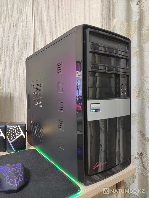 Игровой компьютер Core i5/8GB/SSD/HDD/GTX 1060+ 22 HP Pavilion монитор Алматы - изображение 4