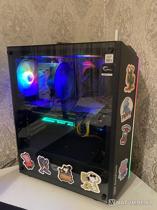 Продам компьютер i5 10400f Gtx 1080 ti palit 144гц g pro logitech Алматы - изображение 6