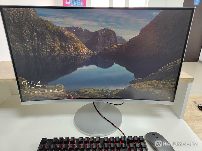 Продается Игровой компьютер в комплекте с изогнутым монитором Samsung Алматы - изображение 2