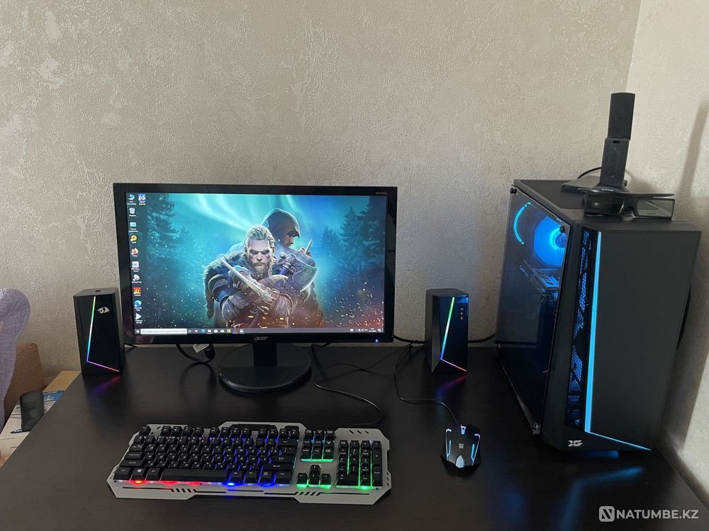 Gaming PC assembly Core i7!!! 24-inch monitor as a gift! Installment plan. Almaty - photo 2
