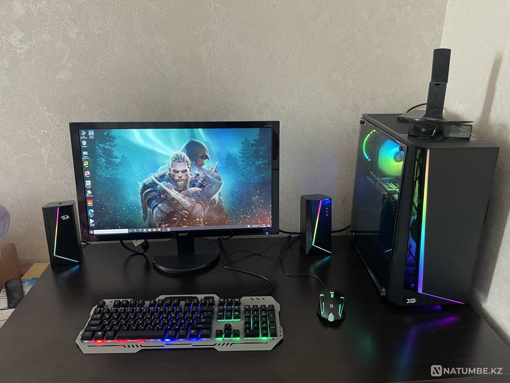 Gaming PC assembly Core i7!!! 24-inch monitor as a gift! Installment plan. Almaty - photo 3