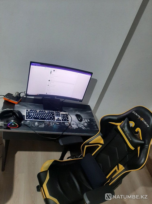 Gaming computer complete with chair Almaty - photo 1