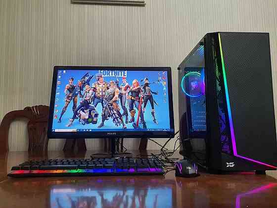 Игровой Компьютер. Все новое в упаковке. i5/GTX1060/10GB/24"монитор Алматы