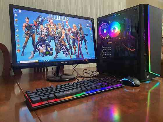 Игровой Компьютер. Все новое в упаковке. i5/GTX1060/10GB/24"монитор Алматы