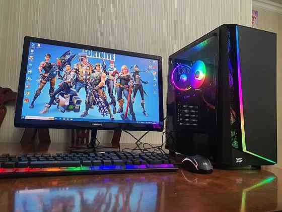 Игровой Компьютер. Все новое в упаковке. i5/GTX1060/10GB/24"монитор Алматы