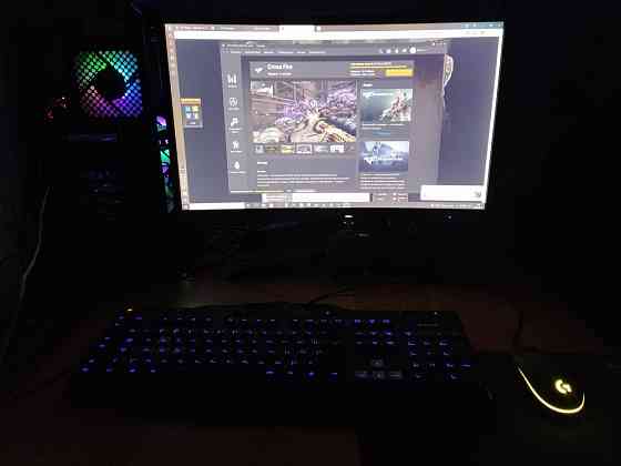 Продам игровой компьютер R5 2600/RX570/16 DDR4/1 TB M2 Алматы