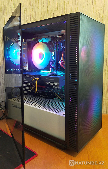 Системный блок игровой AMD Razen 5 3600 + RX6600 Алматы - изображение 2