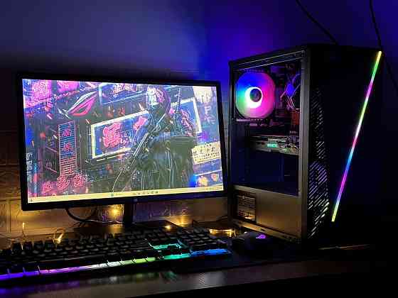 Игровой компьютер Монитор комплект ( i5 7400 ; 16Gb ; SSD ) Алматы