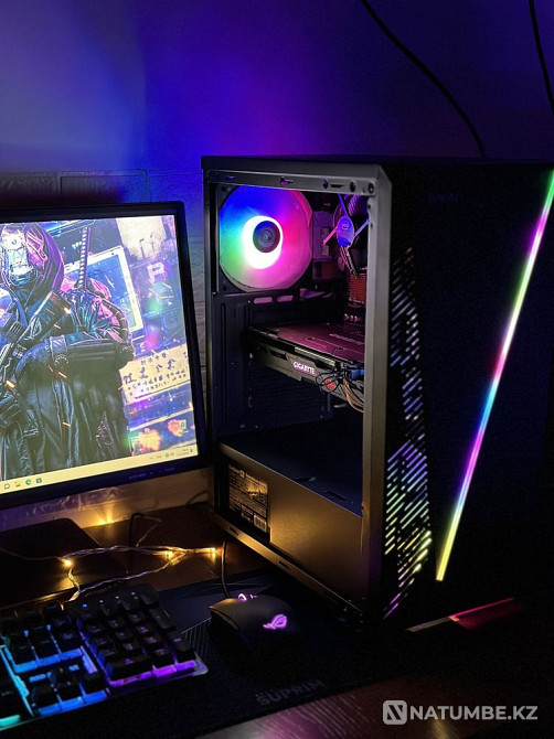 Игровой компьютер Монитор комплект ( i5 7400 ; 16Gb ; SSD ) Алматы - изображение 3