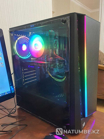 Ойын компьютері. Қаптамада бәрі жаңа. Intel i5+GTX1060+8GB+23 дюймдік монитор  Алматы - изображение 3