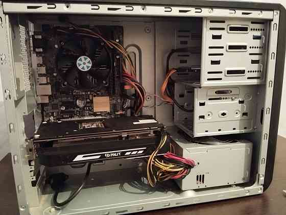 Бюджетный игровой комп gtx1060 i3 7100 Алматы