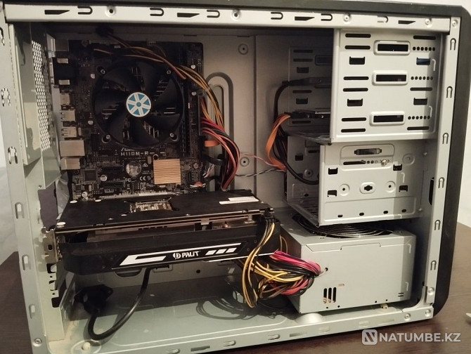 Бюджетный игровой комп gtx1060 i3 7100 Алматы - изображение 1