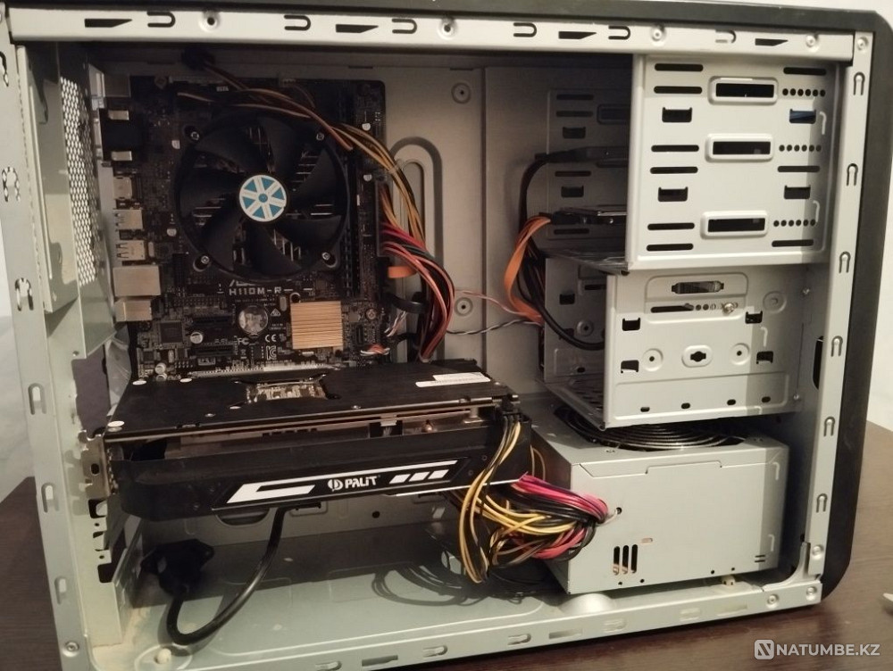 Бюджетный игровой комп gtx1060 i3 7100 Алматы - изображение 1