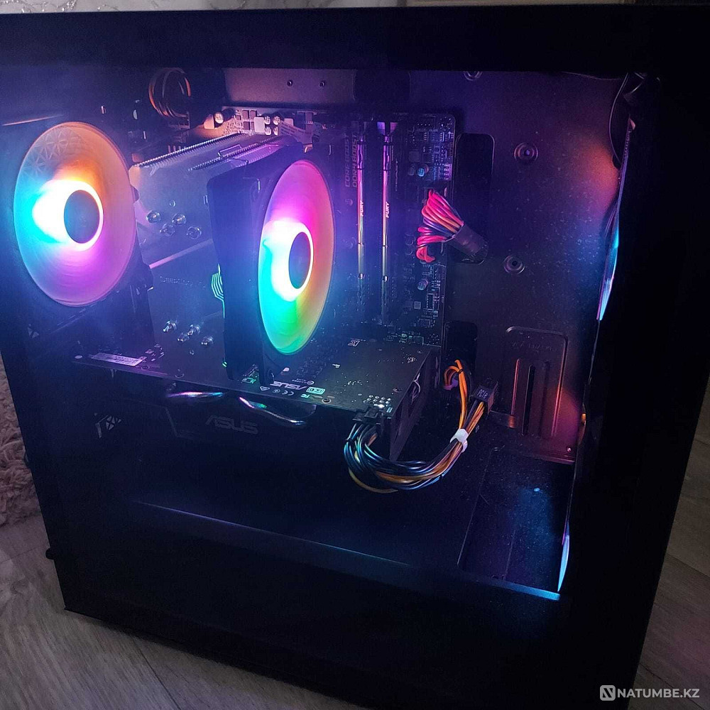 Продам игровой компьютер Ryzen 5 5600G/16GB/GTX 1660S/512GB Алматы - изображение 1