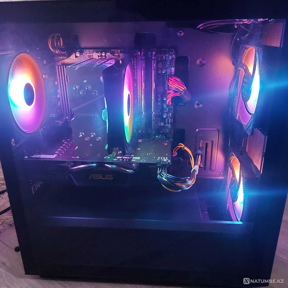 Продам игровой компьютер Ryzen 5 5600G/16GB/GTX 1660S/512GB Алматы - изображение 2