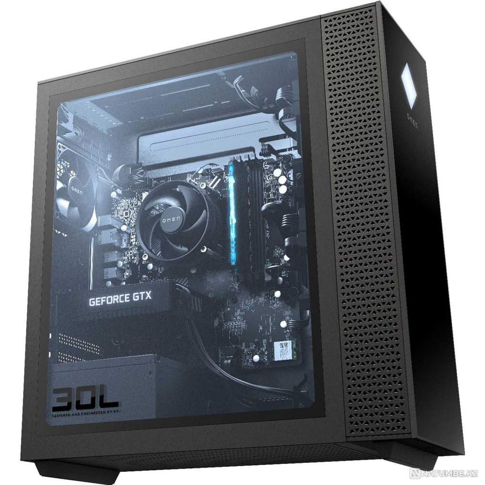 Новый Игровой HP OMEN 25L Core i5 11400F. RTX 3070Ti. Рассрочка Алматы - изображение 1