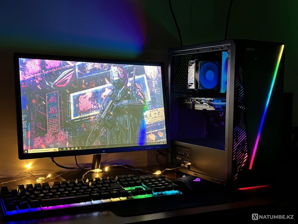 Продам Игровой Компьютер ( 1660ti ; i5 8400 ; SSD ) Алматы - изображение 1