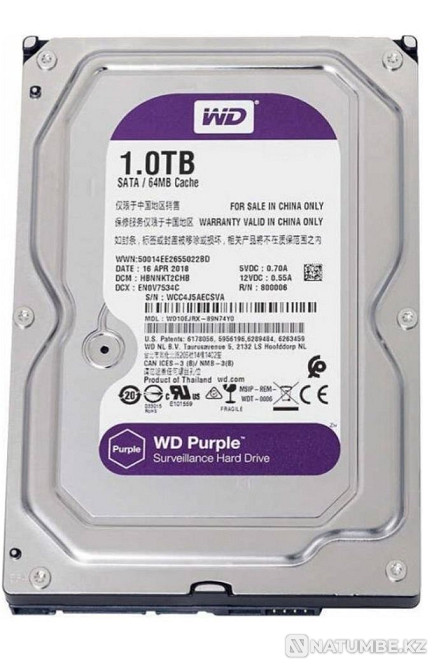 Жесткие диски новые 1; 2; 3; 4; 6; 8; 10Tb Алматы - изображение 3